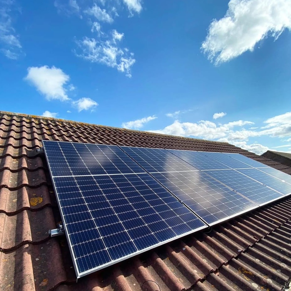 Solar Panels on a Lincolnshire Home